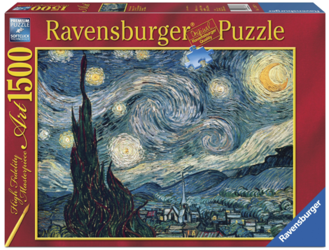 Ravensburger Puzzle - ART Series: Van Gogh The Starry Night 1500 pieces - 05-16207