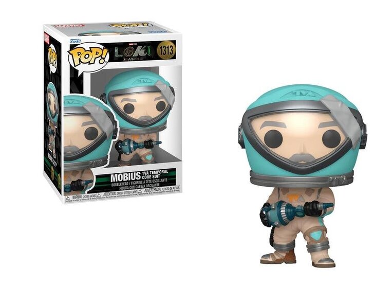 Funko POP! Marvel: Loki Season 2 - Mobius (TVA Temporal Core Suit) Figure #1313