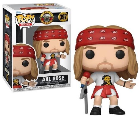 Funko Pop! Rocks: Guns N Roses - Axl Rose  (1992) #397 Vinyl Figure