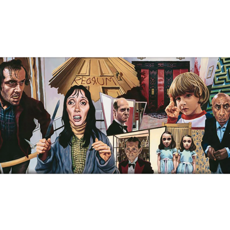 The Shining (1980) - Redrum Scene Canvas 50x100cm - WDC93015