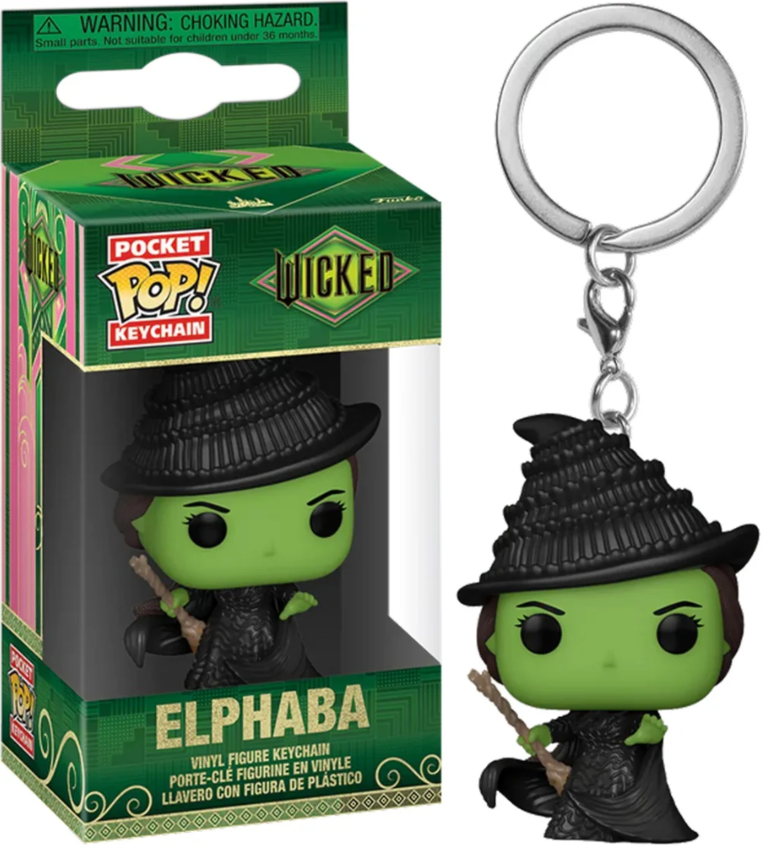 Funko Pocket Pop!: Wicked - Elphaba Vinyl Figure  Keychain