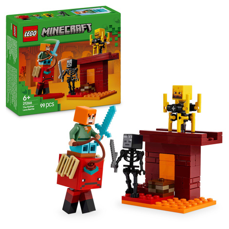 LEGO Minecraft The Nether Lava Battle - 21266