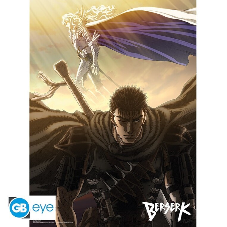Berserk - Poster Chibi 52x38 - Guts & Griffith - ABYDCO635