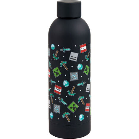 Minecraft Stainless Steel Bottle 500ml - MC91701