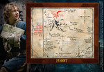 Lord of the Rings (The Hobbit) Thorin Oakenshield Map (wooden) - NN2147