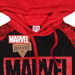 Marvel Comics – Logo And Pattern (SuperHeroes Inc. Contrast Pullover) - MCU02396HSB