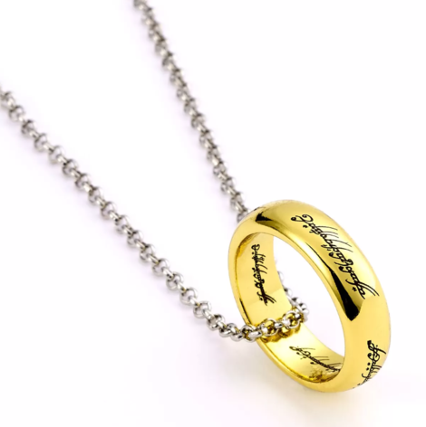 The Lord of the Rings One Ring Necklace (Zinc alloy) - ELRN00002