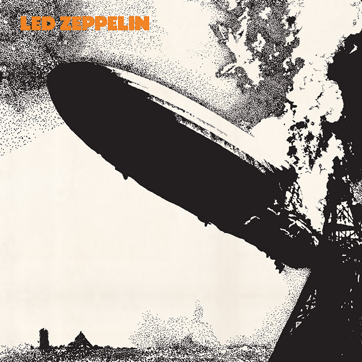 Led Zeppelin (Led Zeppelin I) Canvas Print 40 x 40cm - WDC101236