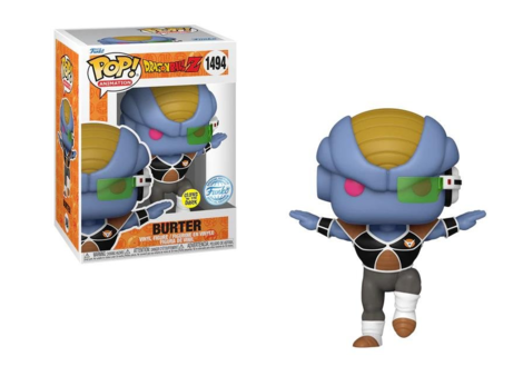 Funko POP! Dragon Ball Z - Burter (GITD) #1494 (Exclusive) Figure