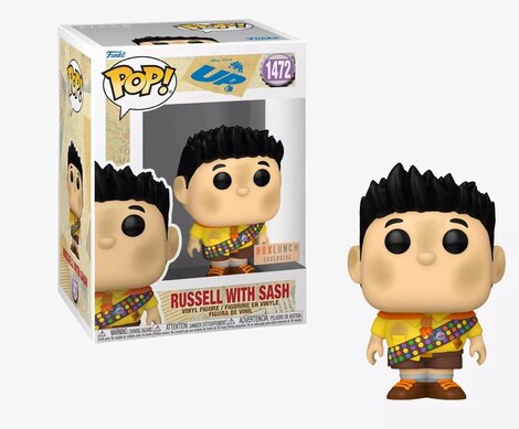 Funko Pop! Disney: Up - Russel with Sash (Box Lunch Exclusive) #1472 Vinyl Figure