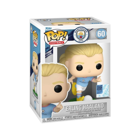 Funko Pop! Football: Manchester City - Erling  Haaland #60 Vinyl Figure