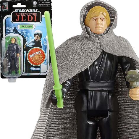 Star Wars: Retro Collection - Luke Skywalker (Jedi Knight) Action Figure (10cm) - F7274