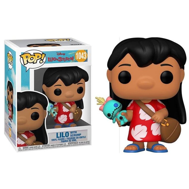 Funko Pop! Disney: Lilo and Stitch - Lilo With  Scrump #1043 Vinyl Figure