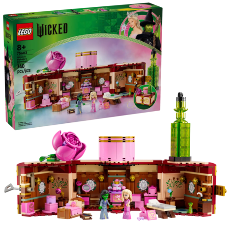 LEGO Wicked Glinda & Elphaba's Dormitory - 75683