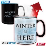 Game Of Thrones Mug Heat Change 460 ml Winter Is Here - ABYMUG445