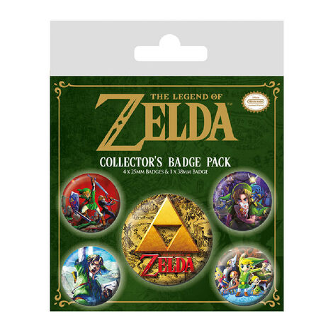 The Legend of Zelda Classic Badge Pack - BP80644