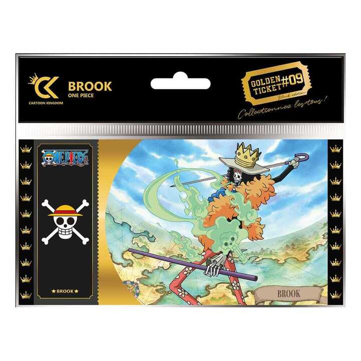 One Piece Golden Ticket Black Edition #09 Brook  - CK-OP-09