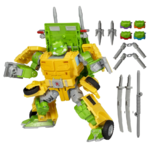 Transformers x Teenage Mutant Ninja Turtles - Party Wallop Action Figure (18cm) - F9656