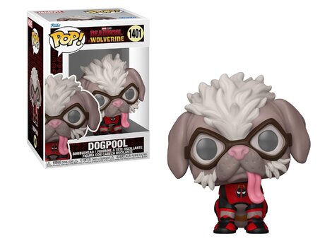 Funko Pop! Marvel: Deadpool Wolverine - Dogpool  #1401 Bobble-Head Vinyl Figure