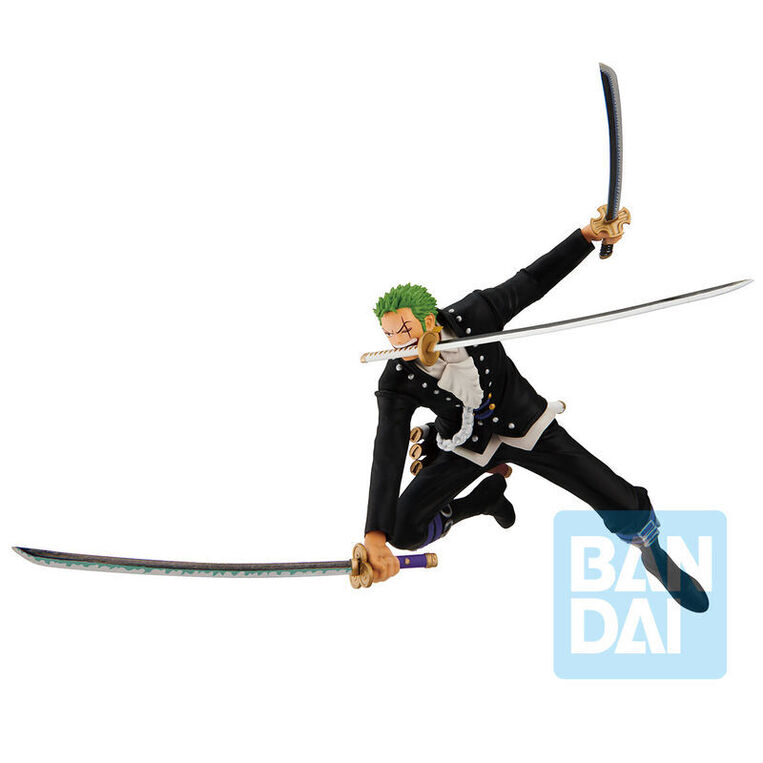 One Piece Film Red More Beat Roronoa Zoro Ichibansho Figure 11cm - BAN63663