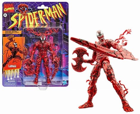 Marvel Spiderman Carnage Figure 15cm - F9090