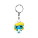 Funko Pocket POP! Keychain The Smurfs Smurfette Figure