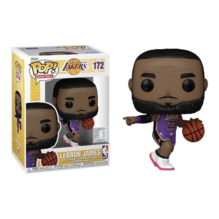 Funko POP! NBA: Lakers - LeBron James Figure #172