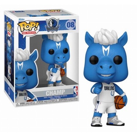 Funko Pop! NBA Mascots: Dallas Mavericks -  Champ #08 Vinyl Figure