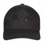 AC/DC Snapback Cap Shiny Black Logo (black) - ACD01798SBB