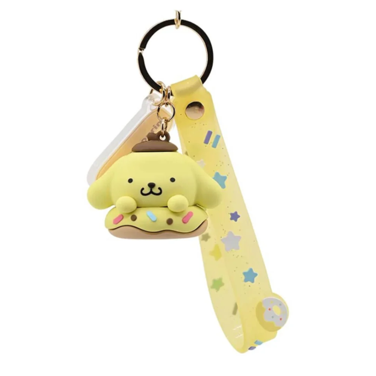 Hello Kitty and Friends – Keychain with Hand Strap Pompompurin - YUME11555