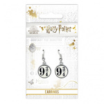 Harry Potter Platform 9 3/4 Silver Plated Earrings - EWE0011