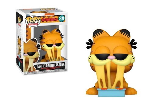 Funko Pop! Comics: Garfield – Garfield with Lasagna Pan #39 Vinyl Figure