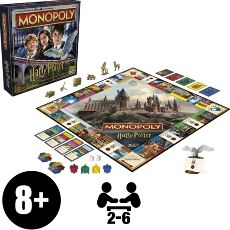 Monopoly Harry Potter (Eλληνική έκδοση) - F9422