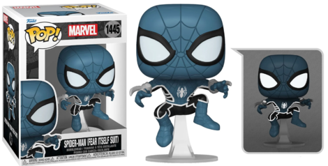 Funko Pop! Marvel: Spider-Man - Spider-Man (Fear Itself Suit) (Glows in the Dark) #1445 Bobble-Head