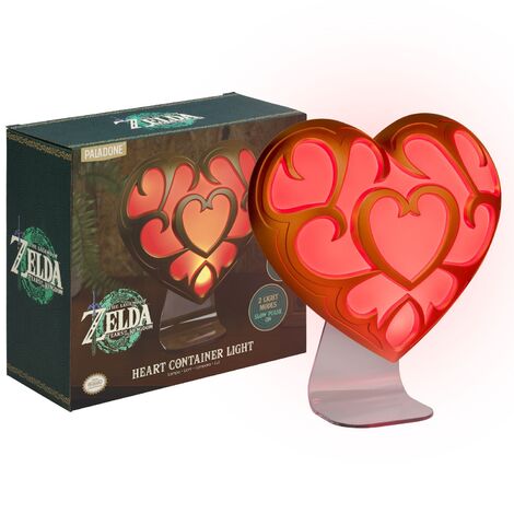 The Legend of Zelda Heart Container Light 25 cm - PP13468NN