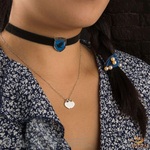 Harry Potter Choker With Pendant Ravenclaw (velvet strap) - CR3003