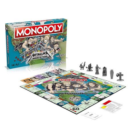 Metallica World Tour Monopoly - WM01868-EN1