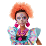 Barbie Signature Día De Muertos 2024 Collectible Doll in Ruffled Black Gown - HRM72