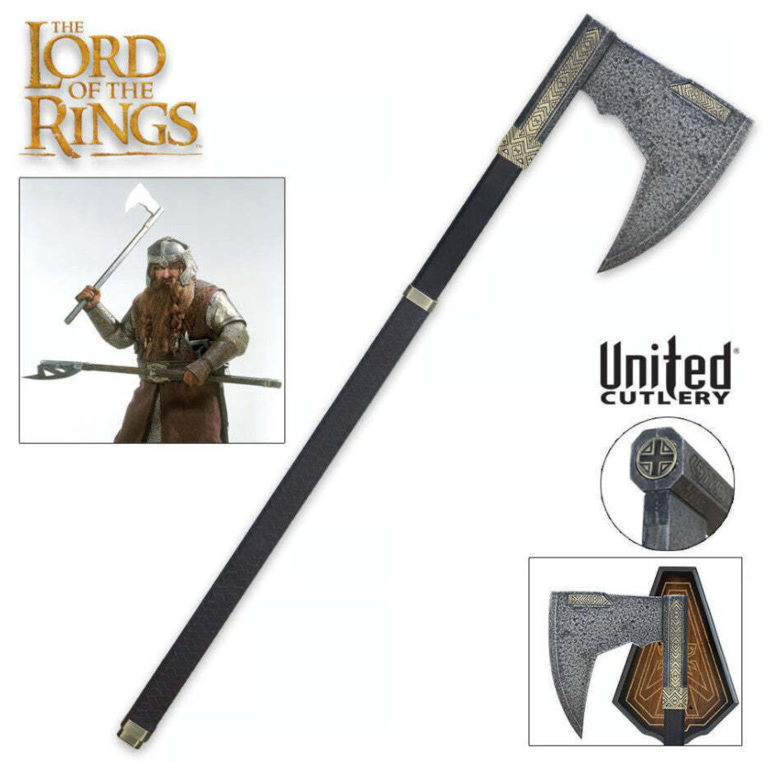 Lord of the Rings Replica 1/1 Bearded Axe of Gimli - UCU40009