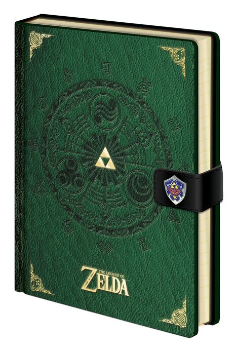 Legend of Zelda Premium Notebook A5 Triforce New Version - SR72444