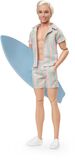 Barbie The Movie Κούκλα Ken Pastel Striped Beach Matching Set - HPJ97