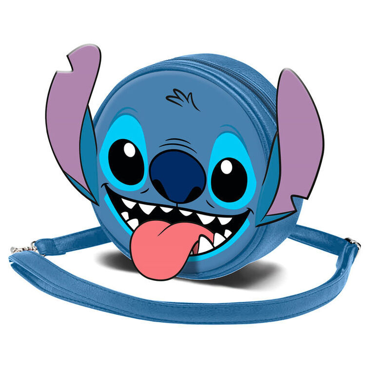 Disney Lilo & Stitch - Stitch Tongue Bag (Polyester, Blue) - KMN04770