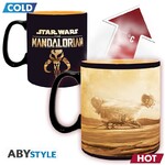 Star Wars The Mandalorian - Mug Heat Change - 460 ml (ceramic) - Mando - ABYMUG969