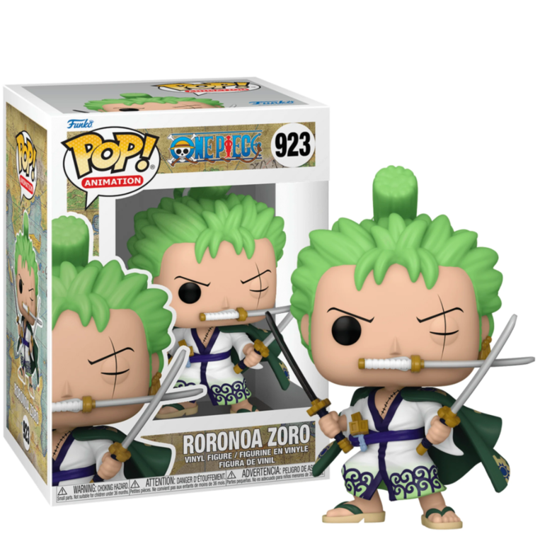 Funko POP! One Piece - Roronoa Zoro (Wano Outfit) #923 Figure