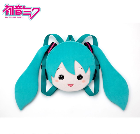 Hatsune Miku Plush Backpack Miku (light blue) - SEGA81684