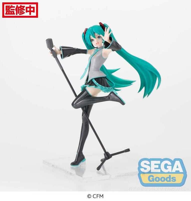 Hatsune Miku Series Luminasta PVC Statue Project DIVA MEGA39's 15th DIVA Ver. 18 cm - SEGA43135