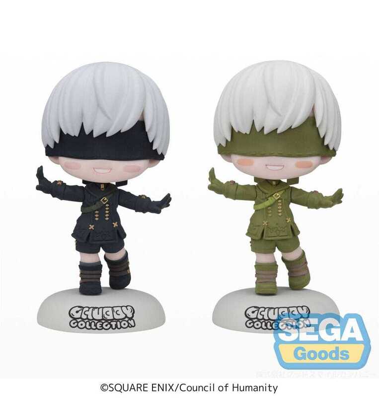 NieR:Automata Chubby Collection PVC Statue Petit Figure NieR:Automata Ver1.1a 9S (EX) 7 cm - SEGA53999