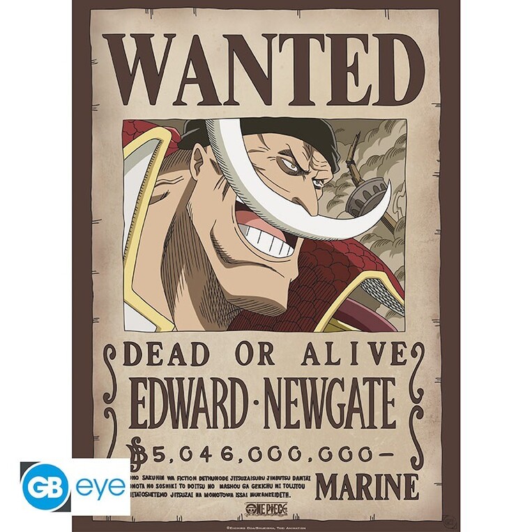 One Piece - Poster Chibi 52x38 - Wanted Whitebeard - GBYDCO263