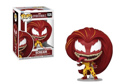 Funko POP! Marvel: Spider-Man 2 - Scream #1026 Figure