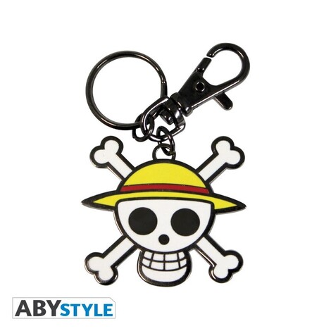 One Piece - Keychain "Skull - Luffy" - ABYKEY004